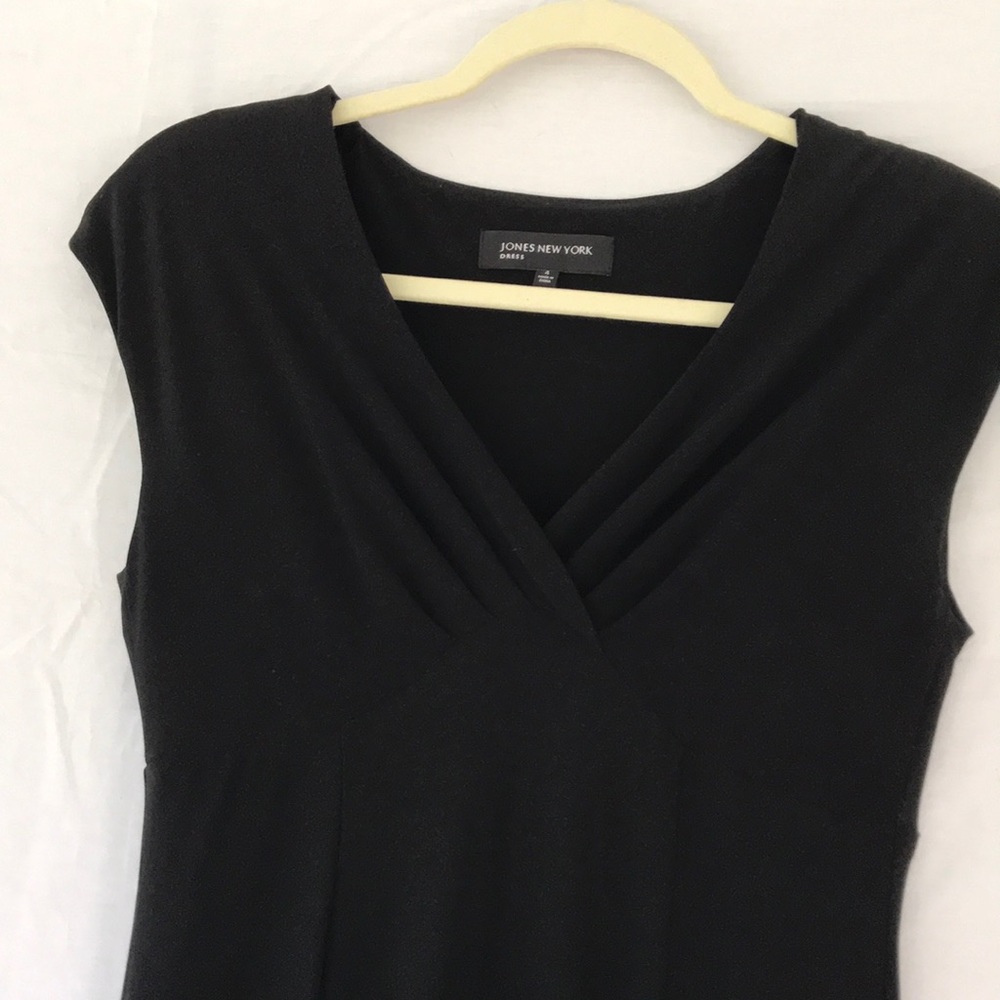 Below the knee black dress